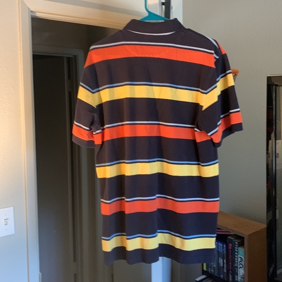 Multi colored striped polo in good condition - Picture 2 of 2